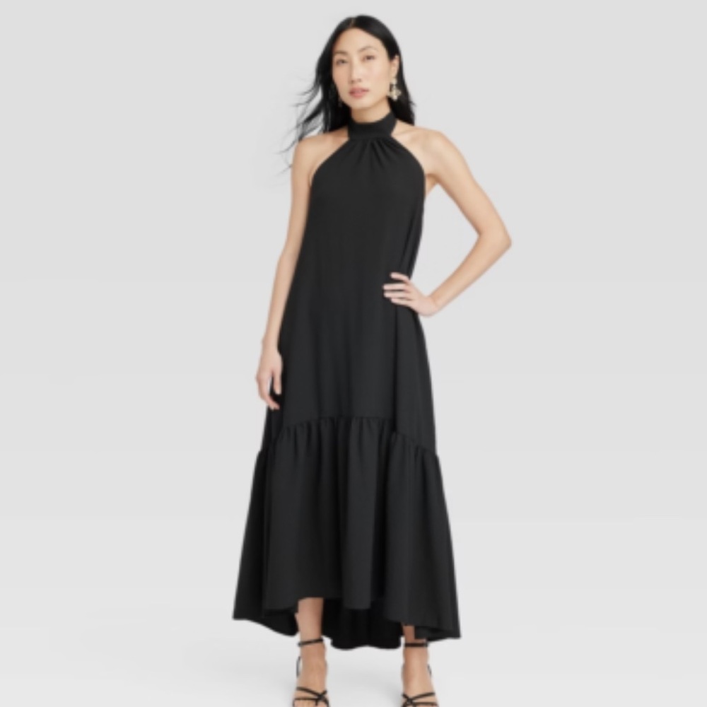 Halter Hi-Lo Midi Dress from A New Day